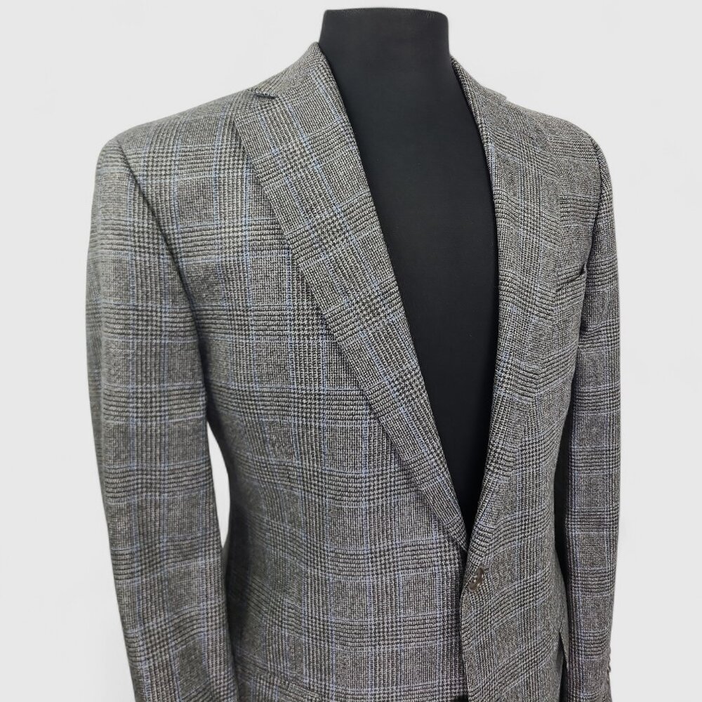 Coppley Men's Glen Check Sports Coat Blazer 40R
